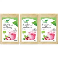 Budyń - Bio Planet Budyń o smaku malinowym Zestaw 3 x 38 g Bio - miniaturka - grafika 1