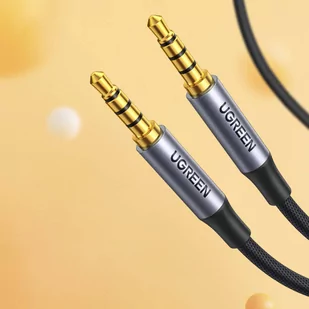 Ugreen kabel przewód AUX mini jack 3.5mm (męski) - mini jack 3,5mm (męski) 3m czarny (AV183) - Etui i futerały do telefonów - miniaturka - grafika 3