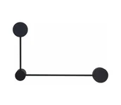 Lampy ścienne - LED Kinkiet JOY 2xGX53/6W/230V czarny - miniaturka - grafika 1