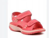 Sandały damskie - Kappa Sandałki Dla Dziewczynki Na Rzepy 25 Żtn - miniaturka - grafika 1