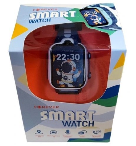 Smartwatch dla dzieci Forever kw 225 niebieski