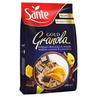Płatki śniadaniowe i musli - Sante Granola Gold czekoladowa z pomrańczą 300g - - miniaturka - grafika 1