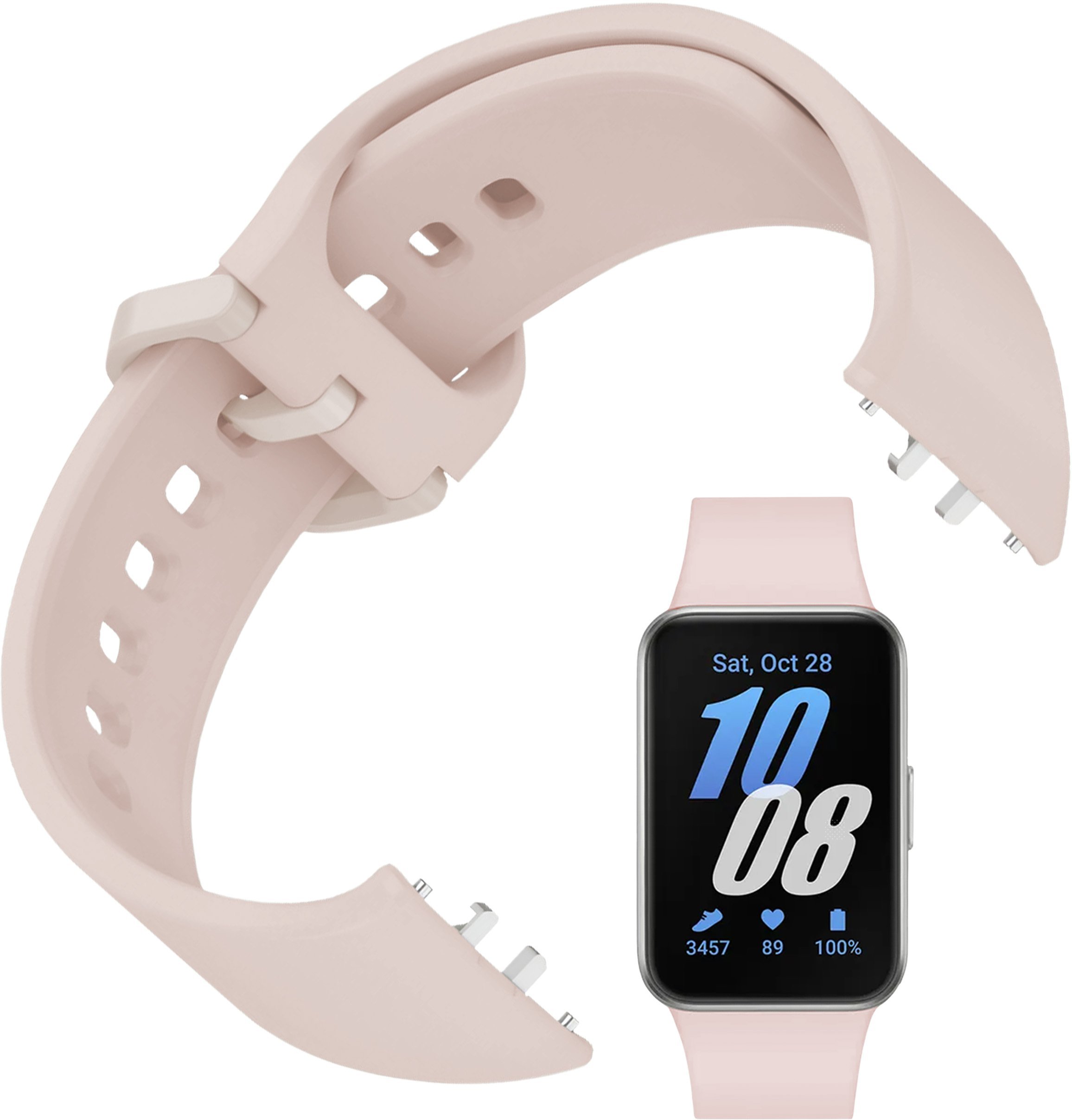 ChronSmarta Pasek ChronSmarta do smartband'a Samsung Galaxy Fit 3 Różowy