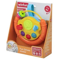 Zabawki interaktywne dla dzieci - Smily Play Kierownica - miniaturka - grafika 1