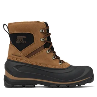 Śniegowce Sorel Buxton™ Lace Wp 2084901257 Brązowy - Buty zimowe męskie - miniaturka - grafika 1