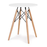 Ławy i stoliki kawowe - Stół stolik nowoczesny do jadalni salonu kuchni 60cm - miniaturka - grafika 1