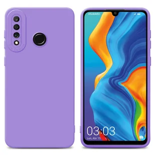 Pokrowiec Etui Do Huawei P30 LITE w FLUID JASNY FIOLET TPU Silikonowe Obudowa Ochronny Case Cover Cadorabo - Etui i futerały do telefonów - miniaturka - grafika 1