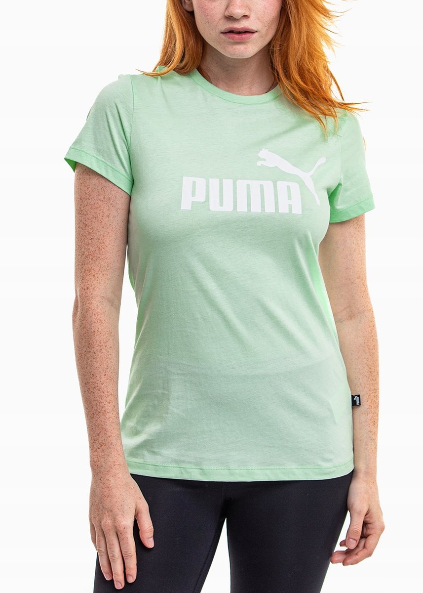 PUMA koszulka t-shirt damska sportowa bawełniana ESS Logo Tee roz.M