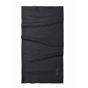 Chusta wielofunkcyjna Jack Wolfskin BASIC NECKGAITER black - ONE SIZE - Czapki i chusty sportowe męskie - miniaturka - grafika 1