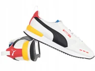 Sneakersy męskie - Buty męskie Puma R78 373117-97 sneakersy białe - miniaturka - grafika 1