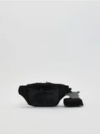 Nerki - Reserved - Saszetka nerka - czarny - miniaturka - grafika 1