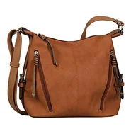 Torebki damskie - TOM TAILOR Damska torba na ramię CAIA, 26x12x26, koniak, 26x12x26 - miniaturka - grafika 1
