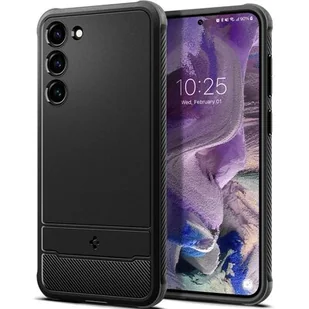 Spigen Etui Rugged Armor do Samsung Galaxy S23 Czarny - Etui i futerały do telefonów - miniaturka - grafika 1