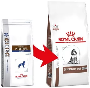 Royal Canin 153330 VD Dog Gastro Inte Jun 2,5 kg 153330 VD Dog Gastro Inte Jun - Sucha karma dla psów - miniaturka - grafika 1
