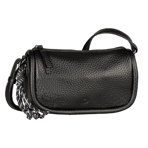 TOM TAILOR Denim Finna damska torba na ramię Crossbody Bag mała, czarny, S