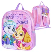 Plecaki szkolne i tornistry - Psi Patrol Mały Plecak Przedszkolny Dziecięcy Everest I Skye - miniaturka - grafika 1