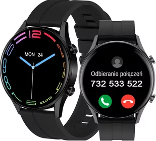 Gino Rossi SW019-2 Czarny - Smartwatch - miniaturka - grafika 1