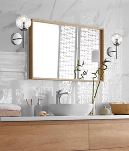 Candellux BEST 2 KINKIET 1X40W E14 CHROM - Kolor - chromowy 21-72832 - Lampy ścienne - miniaturka - grafika 1