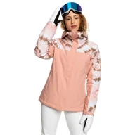 Kurtki narciarskie - Damska Kurtka ocieplana ROXY GALAXY PRINT BL J SNJT CMA1 ERJTJ03402-CMA1 – Pomarańczowy - miniaturka - grafika 1
