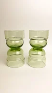 Szklanki - Zestaw szklanek runo - 2 sztuki (szarozielone) 220ml - miniaturka - grafika 1