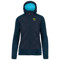 Kurtki i kamizelki sportowe damskie - Kurtka zimowa damska Karpos Marmarole W Jacket Rozmiar: L / Kolor: czarny/niebieski - miniaturka - grafika 1