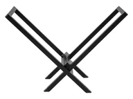 Kominki elektryczne - LIVARNO home Regał na drewno opałowe, ze stali malowanej proszkowo (Do układania) - miniaturka - grafika 1