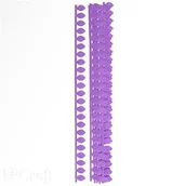 Quilling - Dalprint Paski do quillingu 12 szt Liść-fioletowe QGPQ-046 - miniaturka - grafika 1
