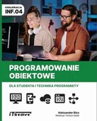 E-booki - informatyka - Programowanie obiektowe dla studenta i technika programisty INF.04 - miniaturka - grafika 1