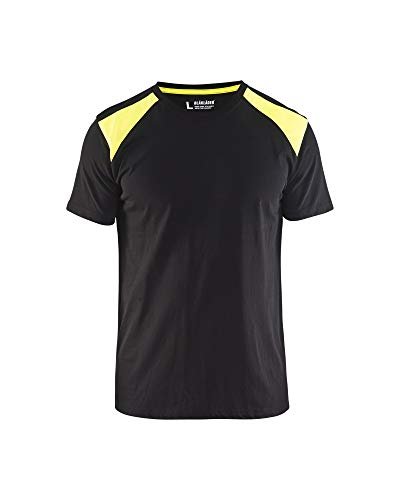 Blakläder 337910429933S T-shirt rozmiar czarny/żółty, S