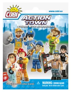 COBI Action Town figurka z akcesoriami 1852 - Klocki - miniaturka - grafika 1