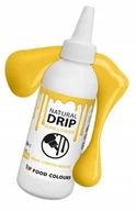 Dodatki do ciast w proszku - Polewa Czekoladowa Drip Sos Na Tort Deser Monoporcje ŻÓŁTY 100ml - miniaturka - grafika 1