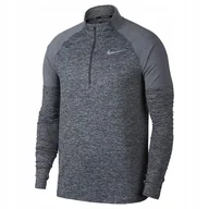 Bluzy męskie - Bluza Biegowa Sportowa Męska Nike Element Zip Dri-Fit CD8273-021 r. XL - miniaturka - grafika 1