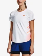 Koszulki sportowe damskie - Koszulka damska Under Armour  Iso-Chill Laser Tee II-WHT M - miniaturka - grafika 1