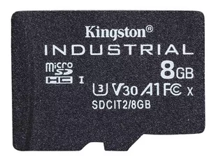KINGSTON 8GB microSDHC Industrial C10 A1 pSLC Card Single Pack w/o Adapter - Karty pamięci - miniaturka - grafika 1