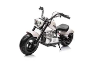 Samochody i pojazdy dla dzieci - Pojazd Motorek Chopper Warrior Biały - miniaturka - grafika 1