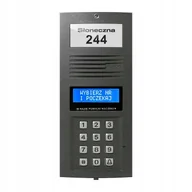 Akcesoria do domofonów i wideodomofonów - Elfon moduł panela z podświetlaną wizytówką adresową /grafit (G) Mod OP-255-G - miniaturka - grafika 1