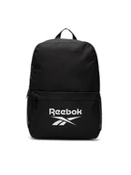 Plecaki - Reebok Plecak RBK-026-CCC-05 Czarny - miniaturka - grafika 1