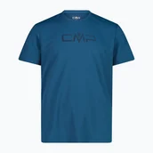 Koszulki sportowe męskie - Koszulka trekkingowa męska CMP 39T7117 petroleum - miniaturka - grafika 1