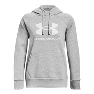 Koszulki i topy damskie - Under Armour Damska koszulka UA Rival Fleece Big Logo Hdy - miniaturka - grafika 1