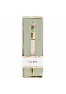 Długopis Metalowy Pink Flower - Sport i wypoczynek - miniaturka - grafika 1