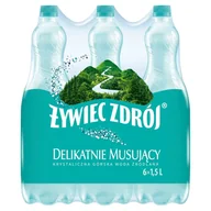 Woda - Żywiec Zdrój Woda lekko gazowana 1,5l 6 szt. SPP.064 - miniaturka - grafika 1