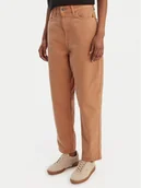 Spodnie i spodenki dla dziewczynek - Quiksilver Jeansy EQWNP03065 Koralowy Baggy Fit - miniaturka - grafika 1