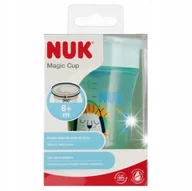 Kubki dla dzieci - NUK KUBEK 230ml 8m+ MAGIC NIEKAPEK USTNIK 360 DO NAUKI PICIA - miniaturka - grafika 1