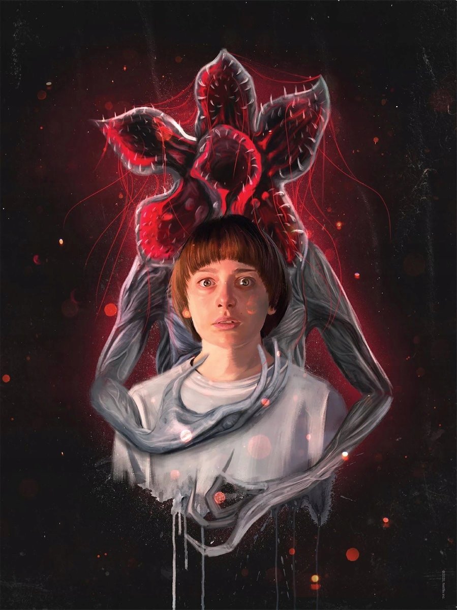 PODKŁADKA POD MYSZ Nadruk 22x18 cm Oryginalny Stranger Things 4 Prezent