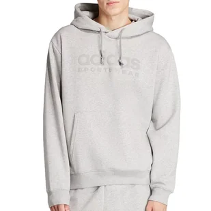 Bluza adidas Sportswear All Szn Fleece Graphic Hoodie IW1205 - szara - Adidas - Bluzy sportowe męskie - miniaturka - grafika 1