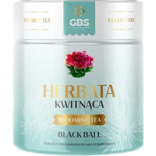 Herbata GOLDEN BOW SOLUTIONS Herbata kwitnąca Black Ball 36 g - Herbata - miniaturka - grafika 1