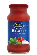 Pasztet i przetwory mięsne - O'Sole e Napule Sos pomidorowy Basilico włoski pomidory z bazylią i czosnkiem w butelce 350g - miniaturka - grafika 1