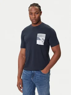 BOSS T-Shirt Te_Container 50546920 Granatowy Regular Fit - Koszulki męskie - miniaturka - grafika 1