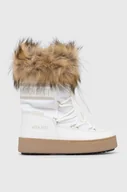 Śniegowce damskie - Moon Boot śniegowce LTRACK MONACO LOW WP kolor biały 24500600.002 - miniaturka - grafika 1