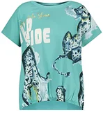 Koszulki i topy damskie - Samoon Damska koszulka 271036-26113, wzór Atmosphere 46, Atmosphere Wzorzysty, 46 - miniaturka - grafika 1